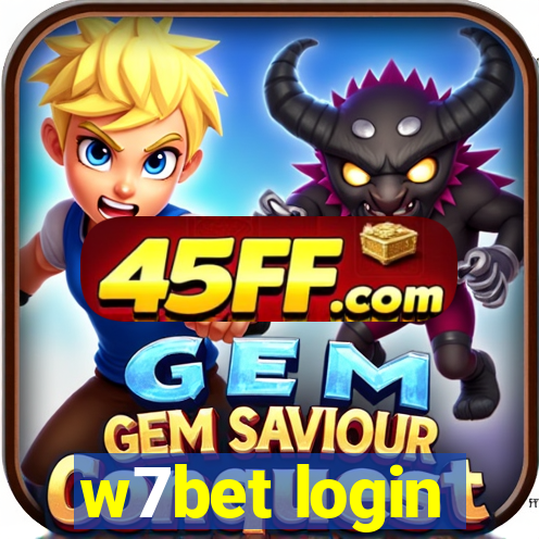 w7bet login